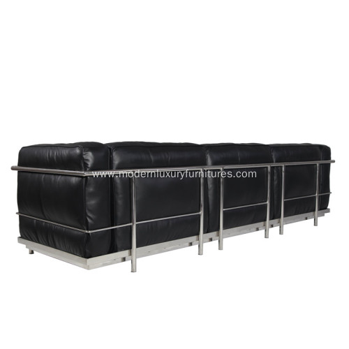 Le Corbusier LC3 Grand Modele Three-Seat Sofa